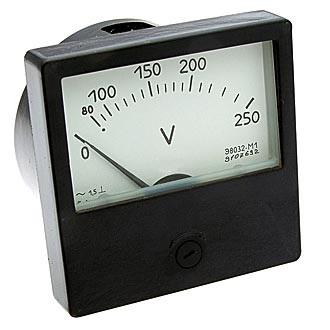 Прибор щитовой Э8032 250В 50ГЦ Прибор щитовой Э8032 250В 50ГЦ