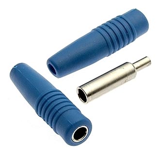 Клеммы: ZP-041 4mm Cable Socket BLUE