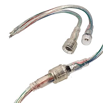 : F/M 22AWG*4pins L170mm IP65